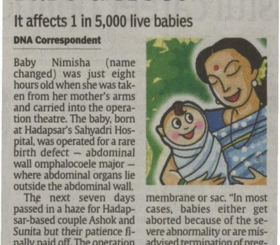 Newborns successful stomach operation